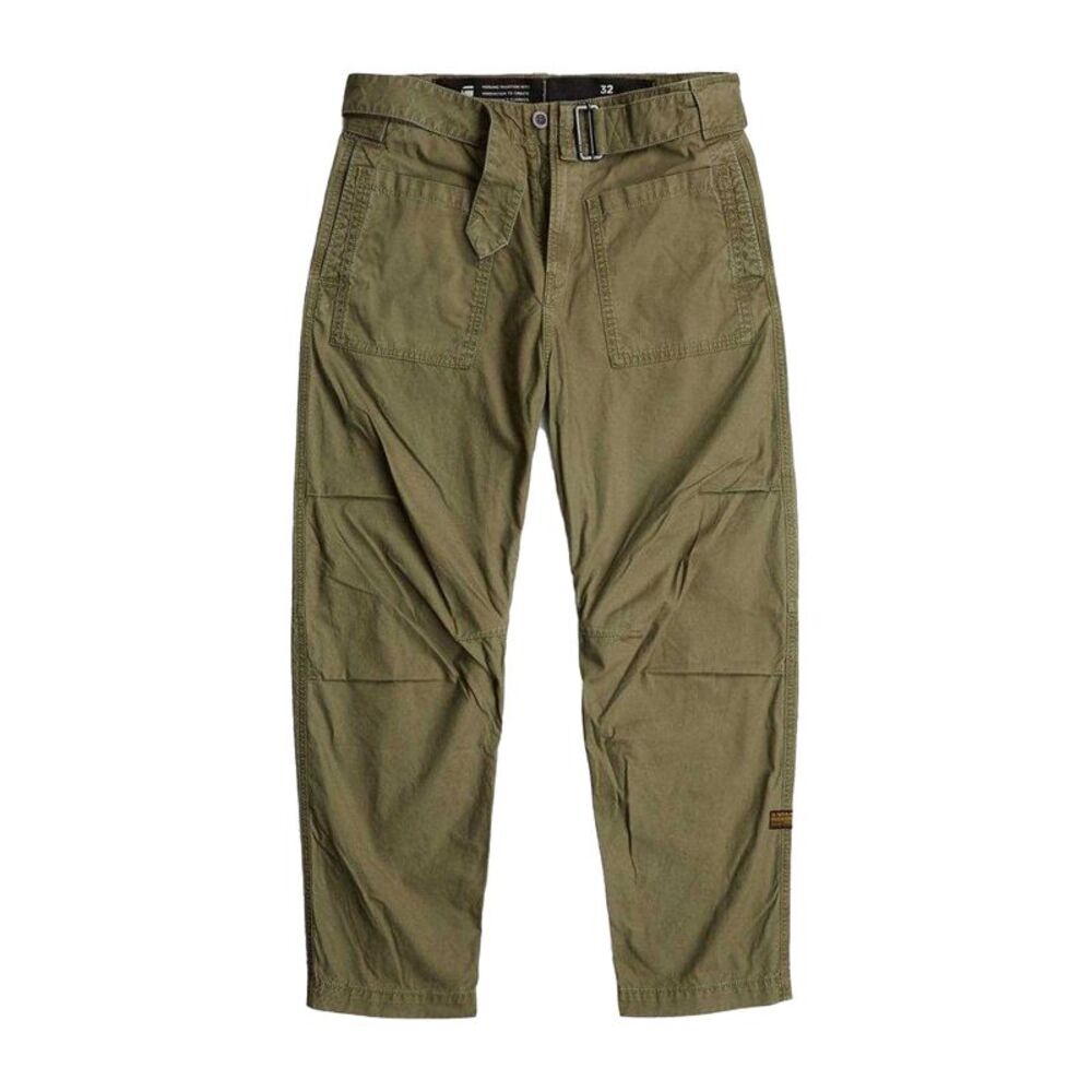 G-Star Mens Baggy Tapered Cargo Pants / Green